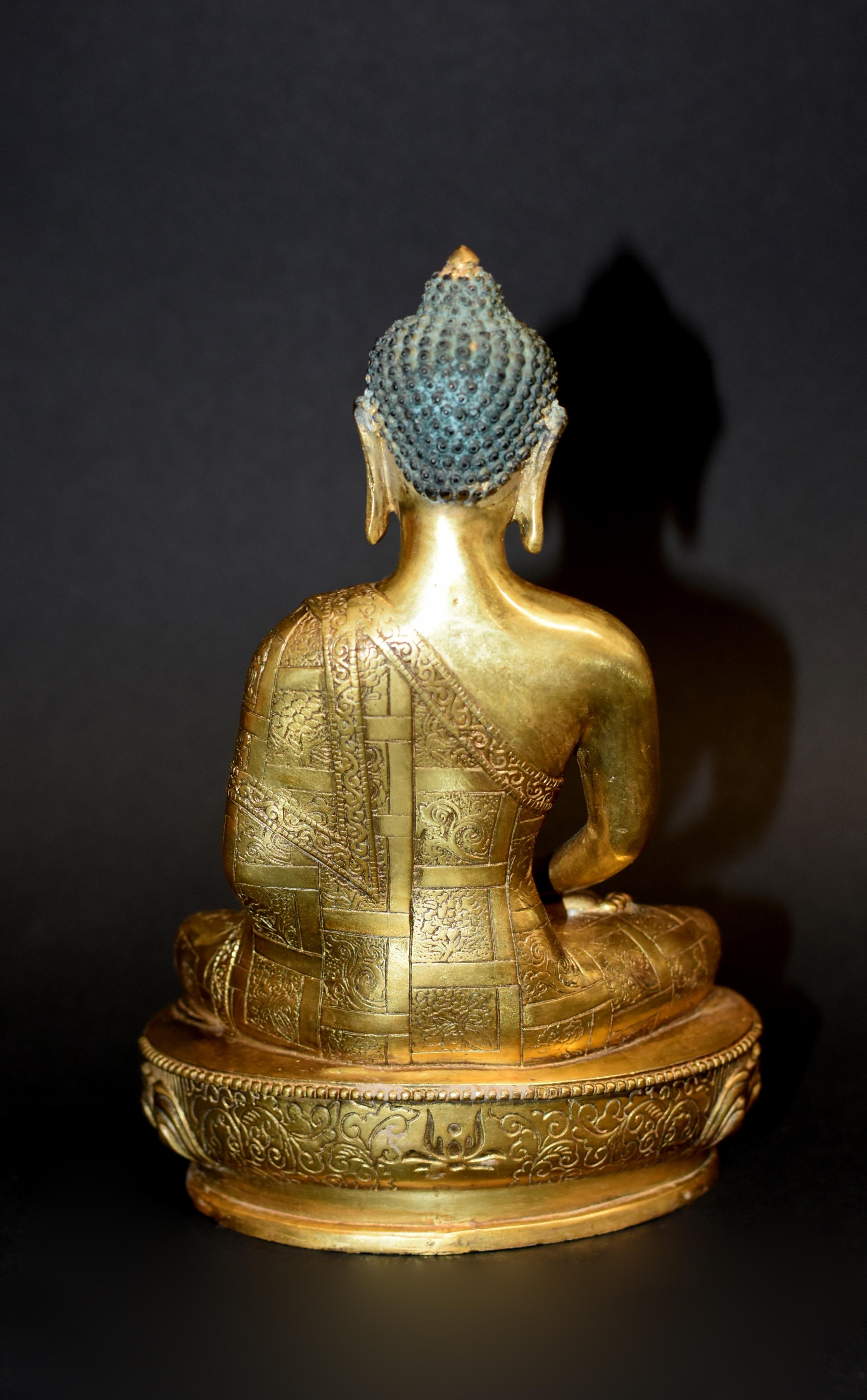 Gilt Bronze Young Sakyamuni Buddha 3