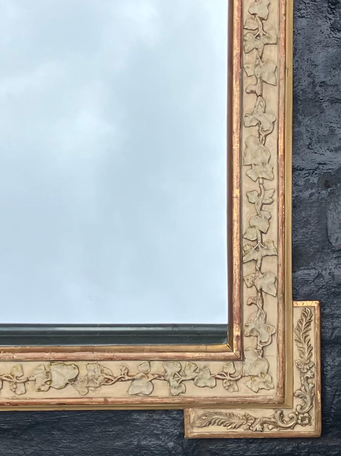 Gilt Carved Wedding Mirror For Sale 1