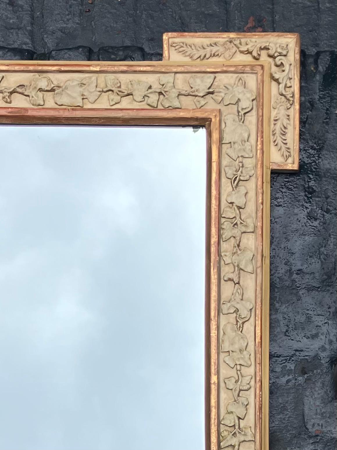 Gilt Carved Wedding Mirror For Sale 2