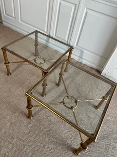 Gilt Coffee Table, Italy, 1970's, by Giovanni Banci for Hermes