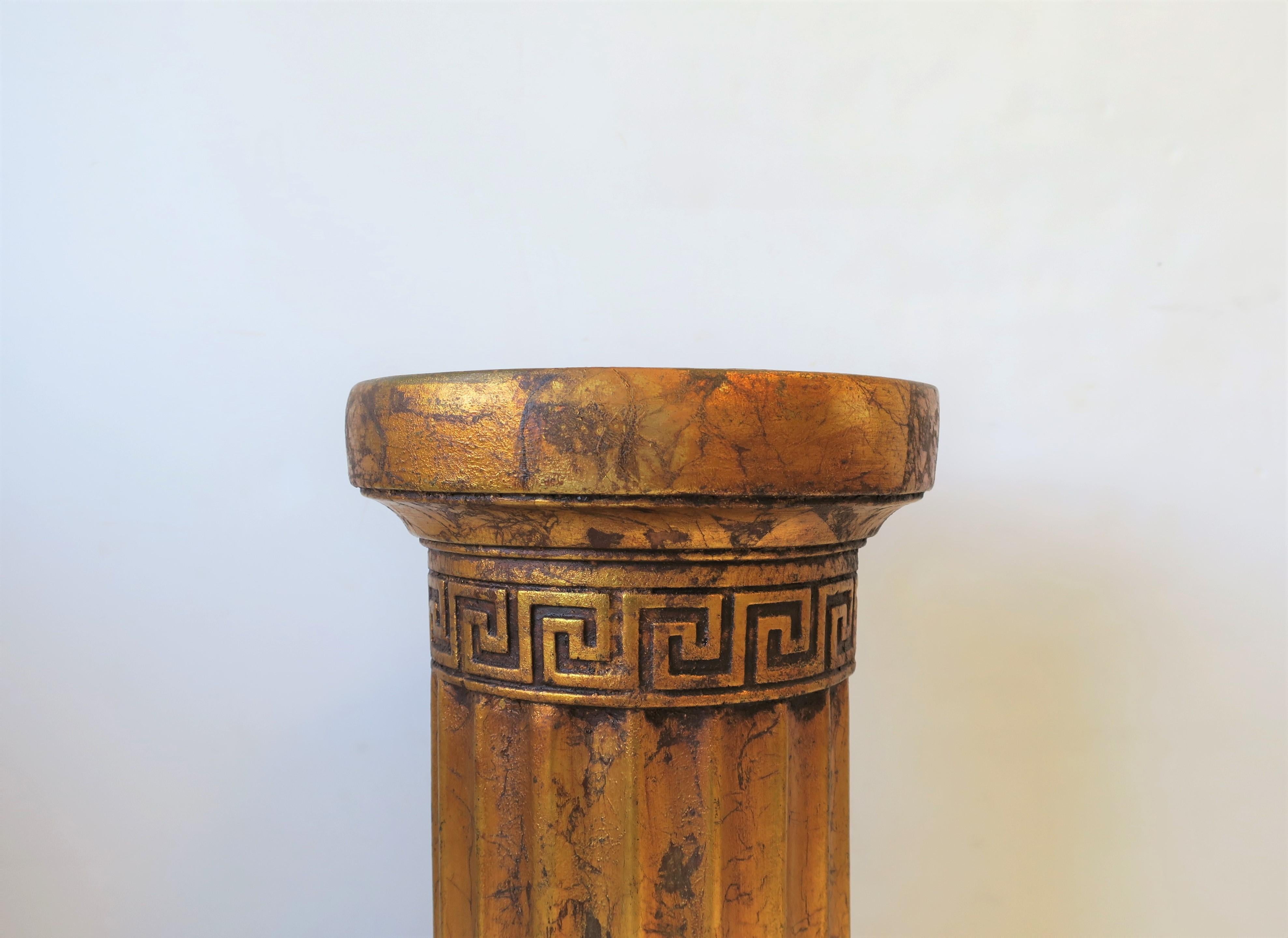 Column Pedestal Drinks Side Table or Plant Stand Neoclassical  For Sale 6