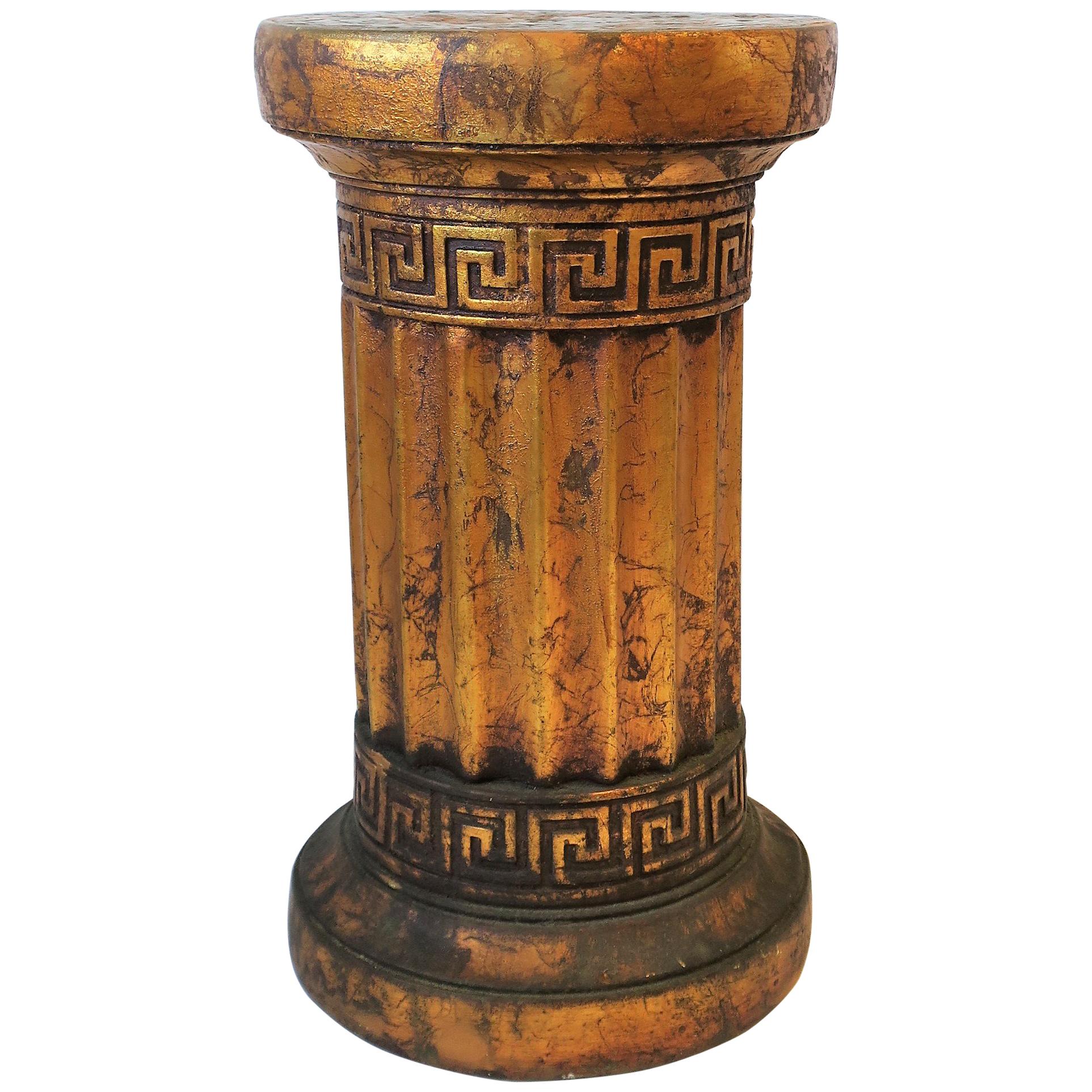 Column Pedestal Drinks Side Table or Plant Stand Neoclassical  For Sale 9