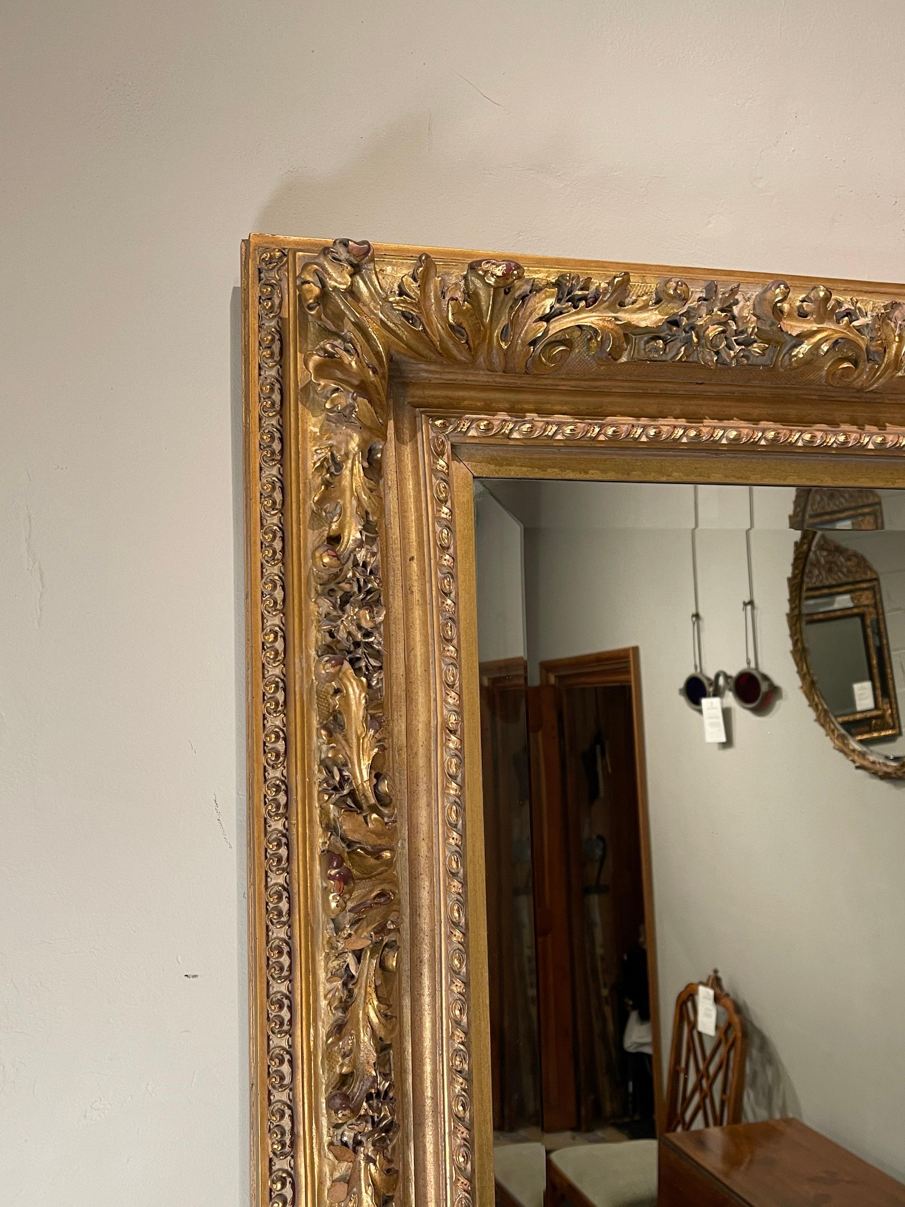 18th Century Gilt-Composition Mirror