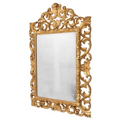 Gilt Cushion Framed Mirror