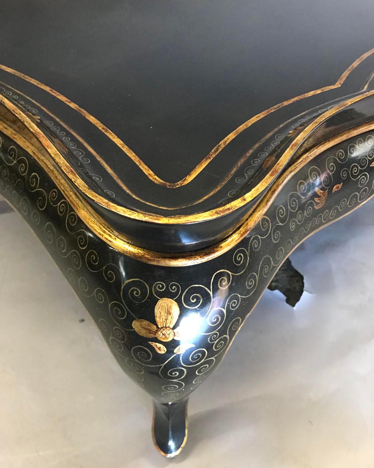 Gilt Decorated Coffee Table 3