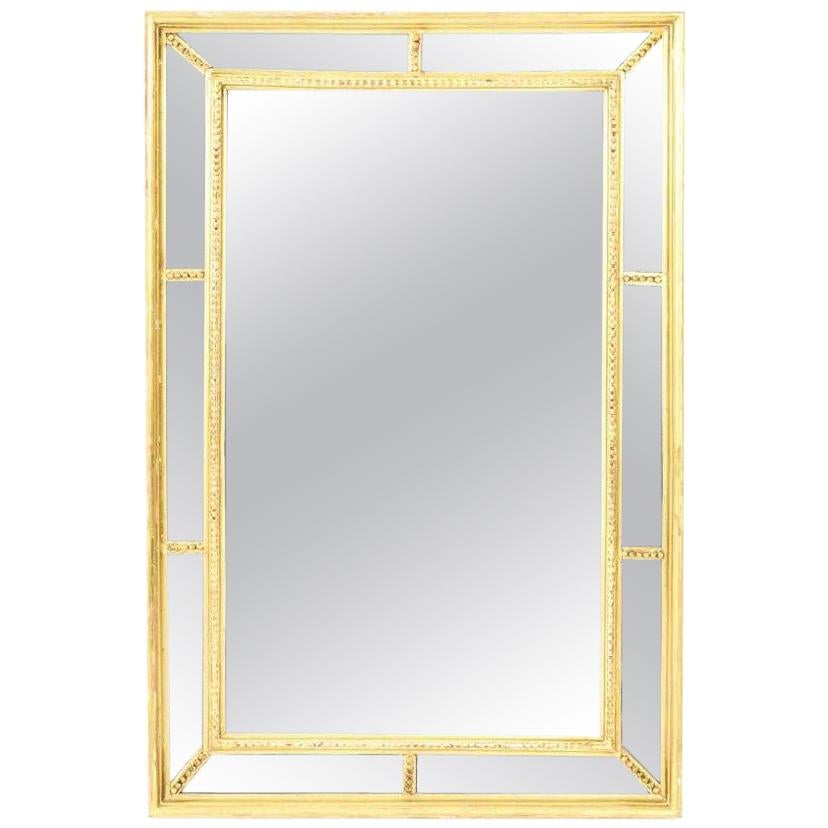 Gilt Faceted Mirror