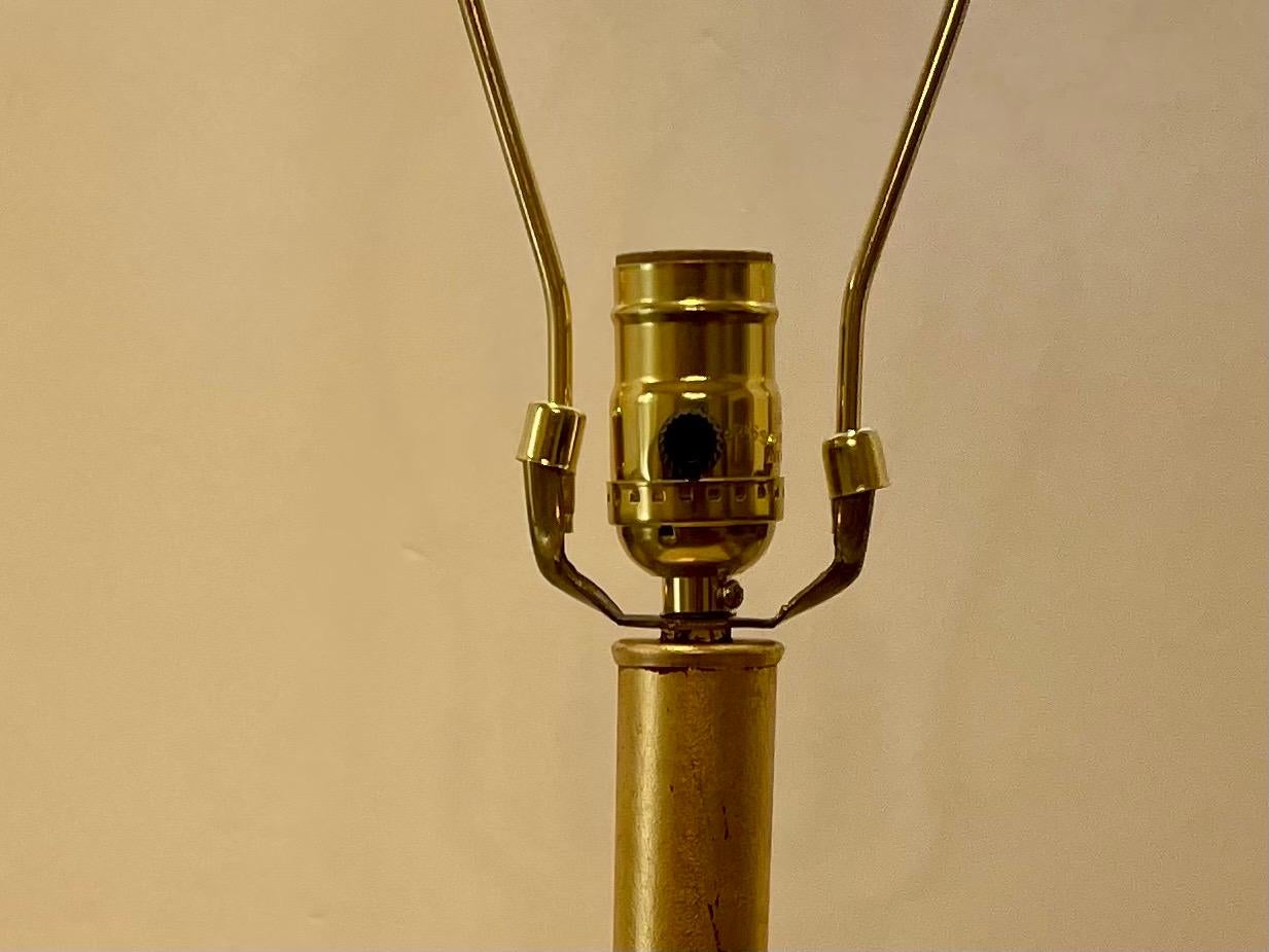 Metallo Lampada in bambù finto dorato in vendita