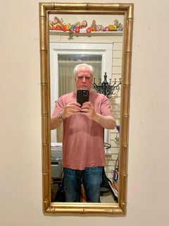 Gilt Faux Bamboo Mirror
