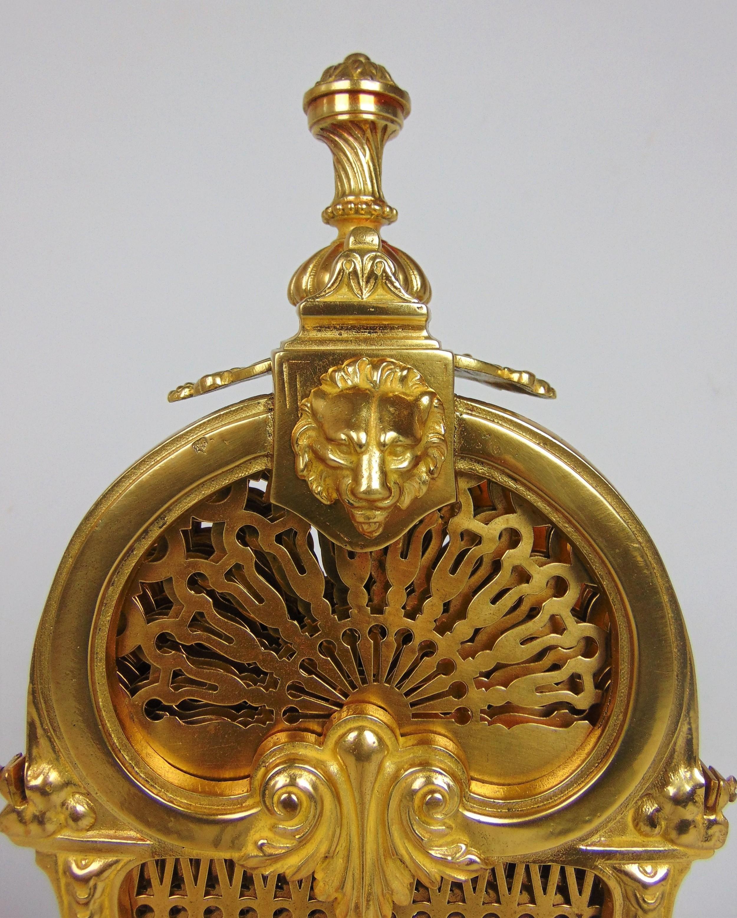 Gilt Antique Fire Screen Guard
