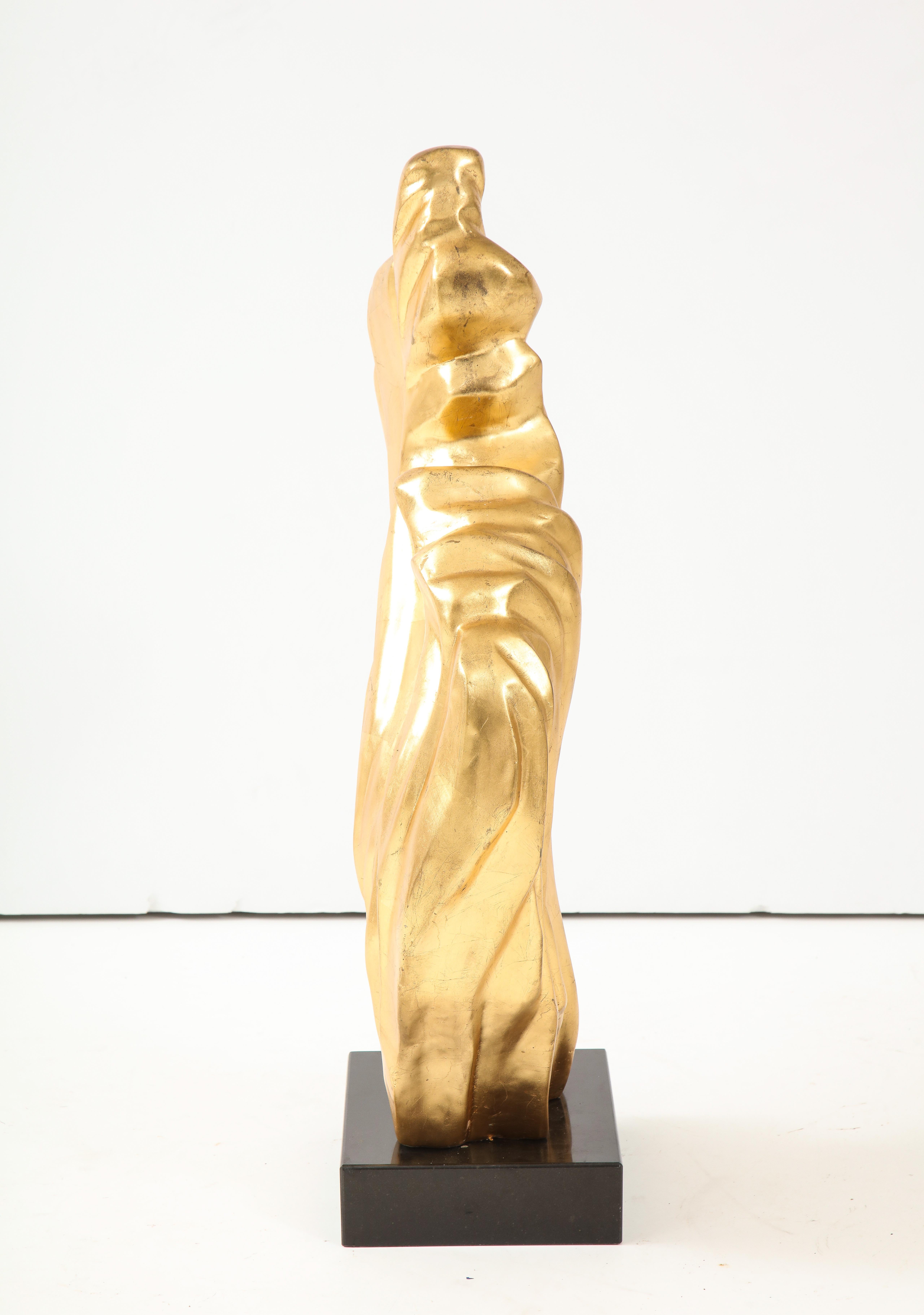 20ième siècle Sculpture à flamme dorée du 20e siècle en vente