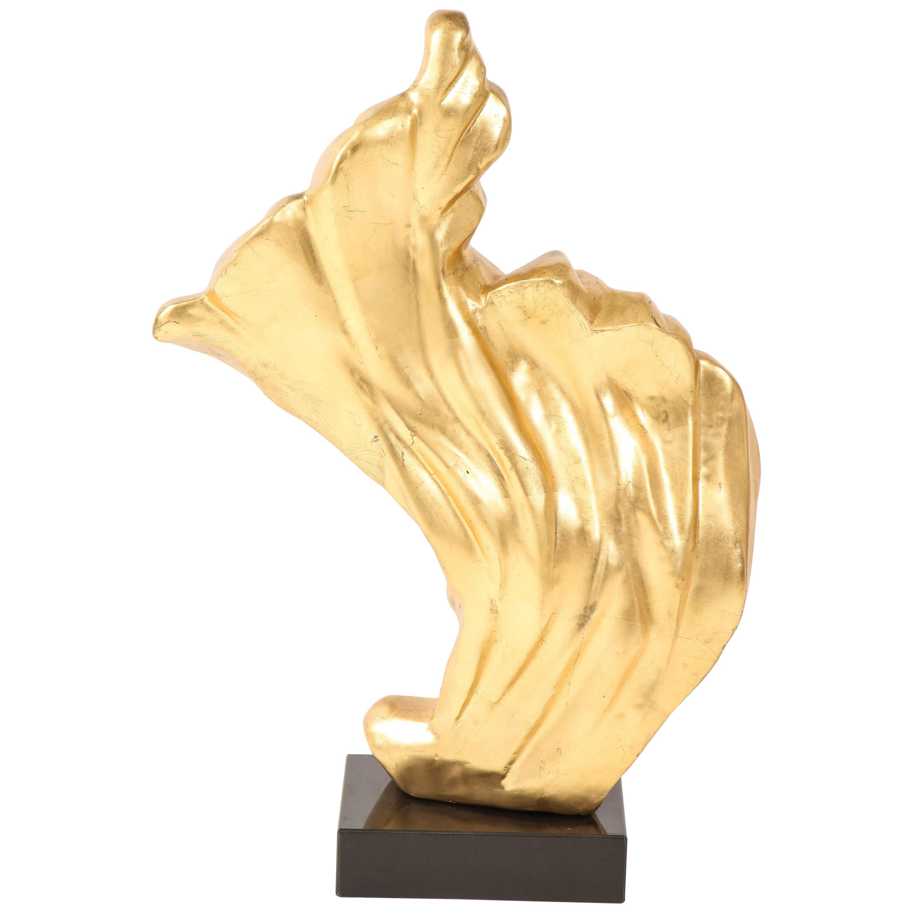 Sculpture à flamme dorée du 20e siècle en vente