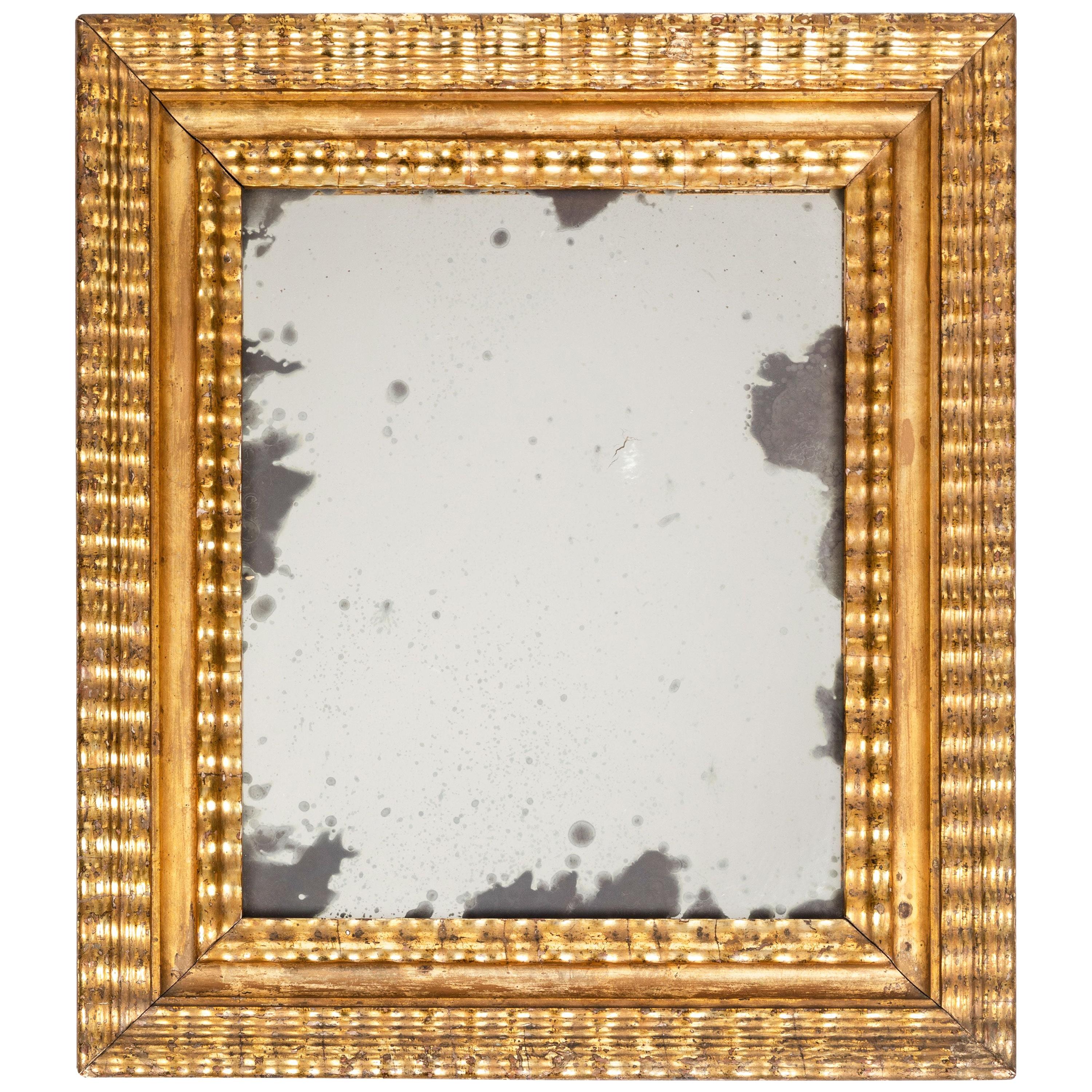 Gilt Framed Baroque Mirror