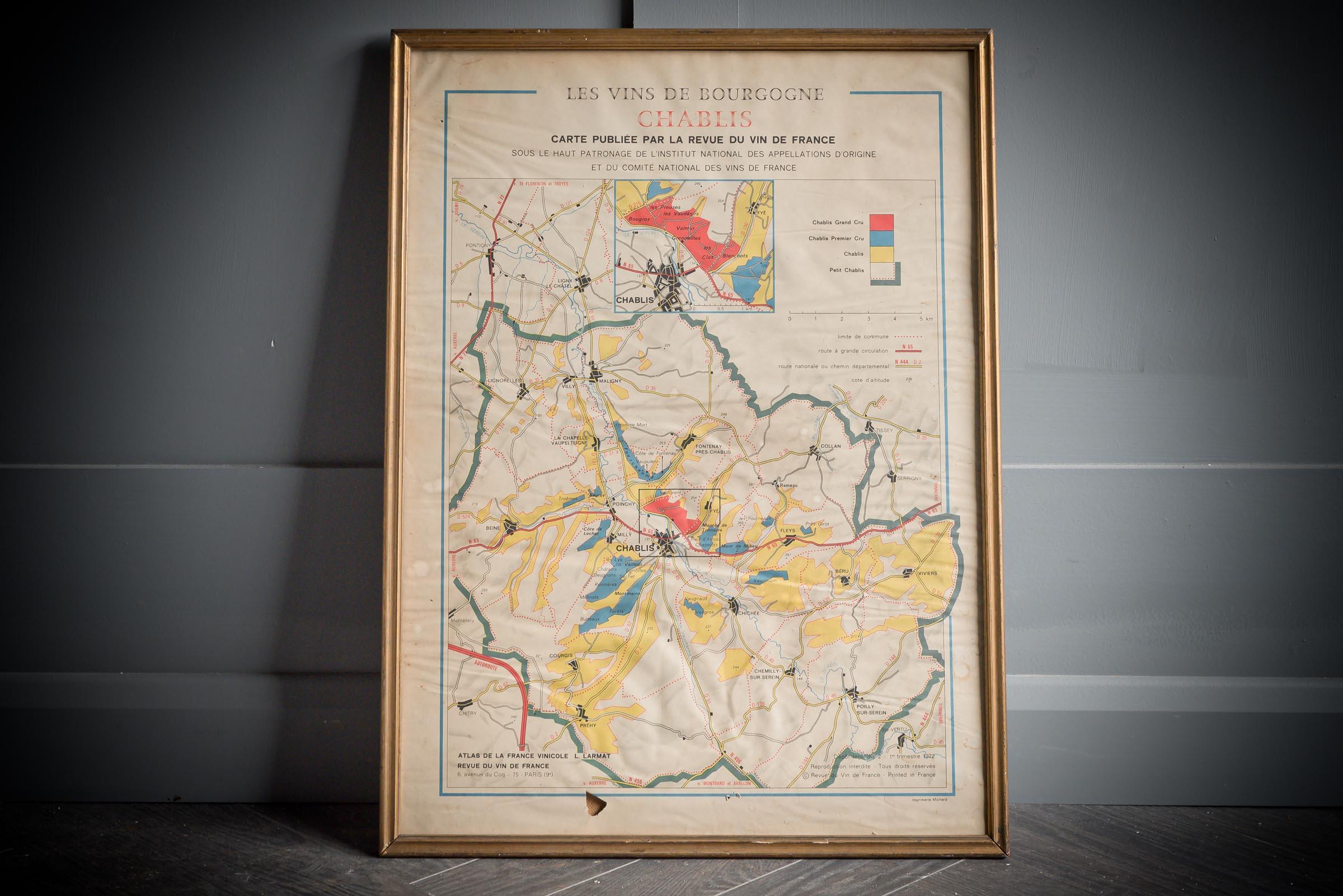 chablis wine map