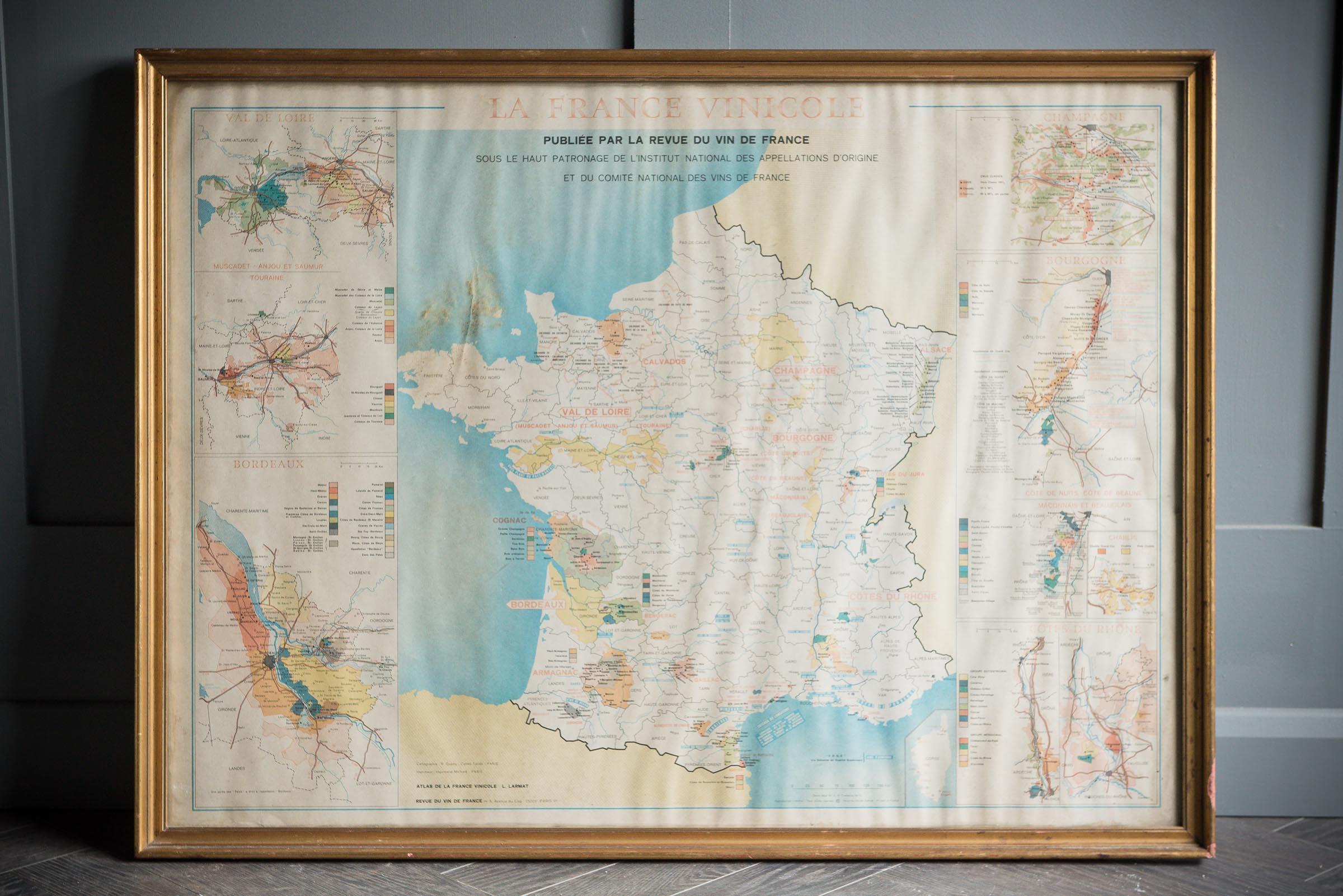 french wine regions map