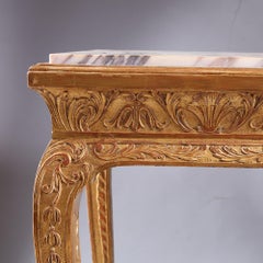 Gilt Gesso Side Table