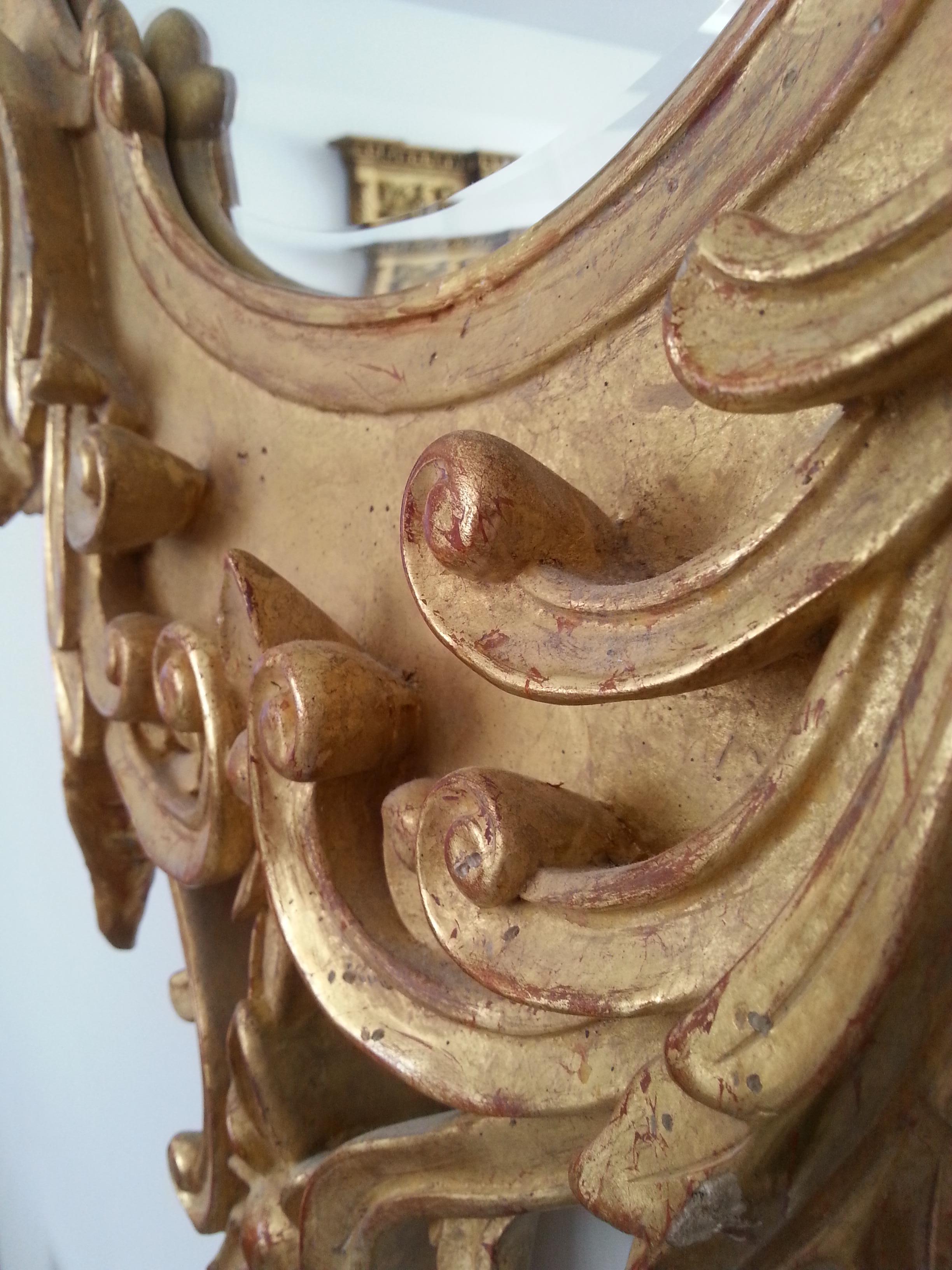 19th Century Gilt Gold Mirror