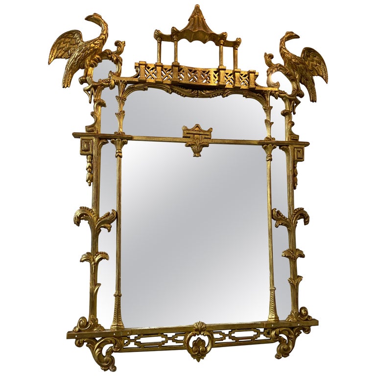 Gilt Gold Mirror at 1stDibs