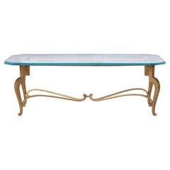 Gilt Iron Coffee Table Maison Ramsay