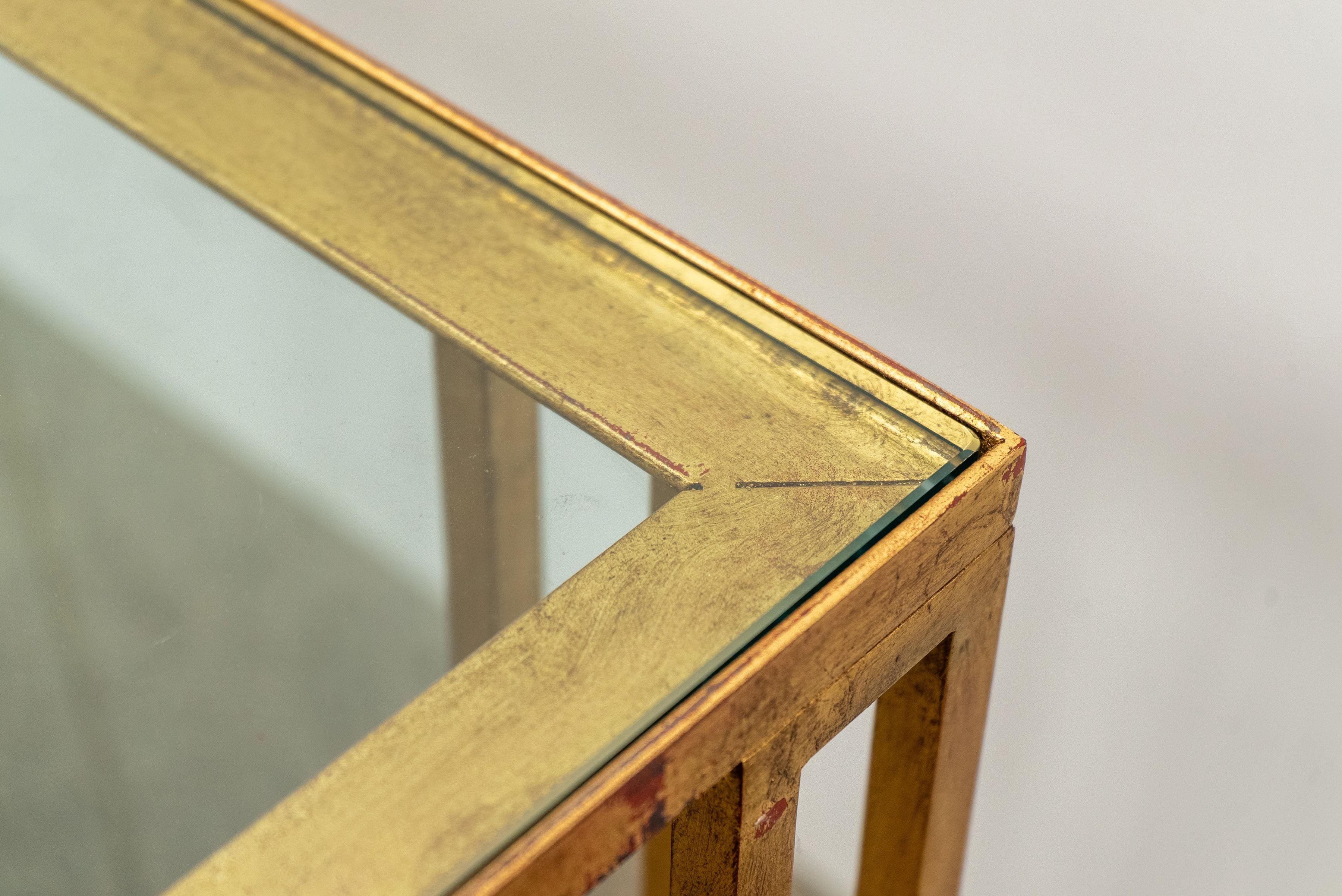 Gilt Iron & Glass 
