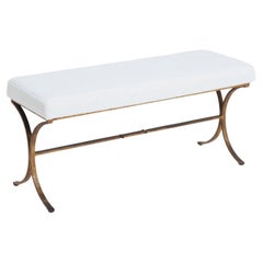 Gilt Iron Long Stool