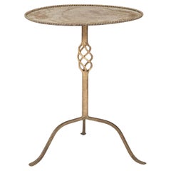 Gilt-Iron Martini Table