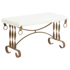 Gilt Iron Stool