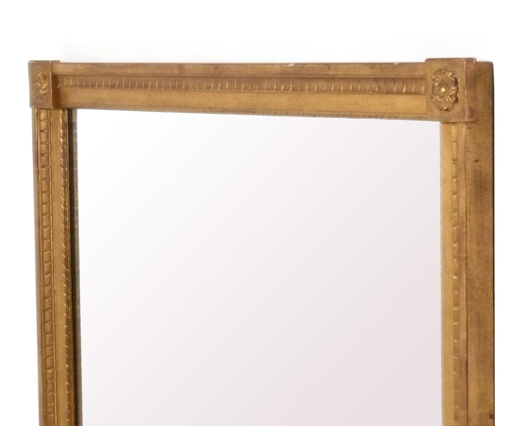 Hollywood Regency Gilt Italian Mirror from the Carlyle Hotel