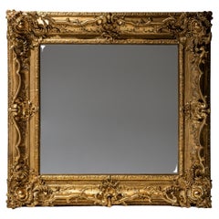 Gilt Louis XV Stucco Frame, France, 18th Century