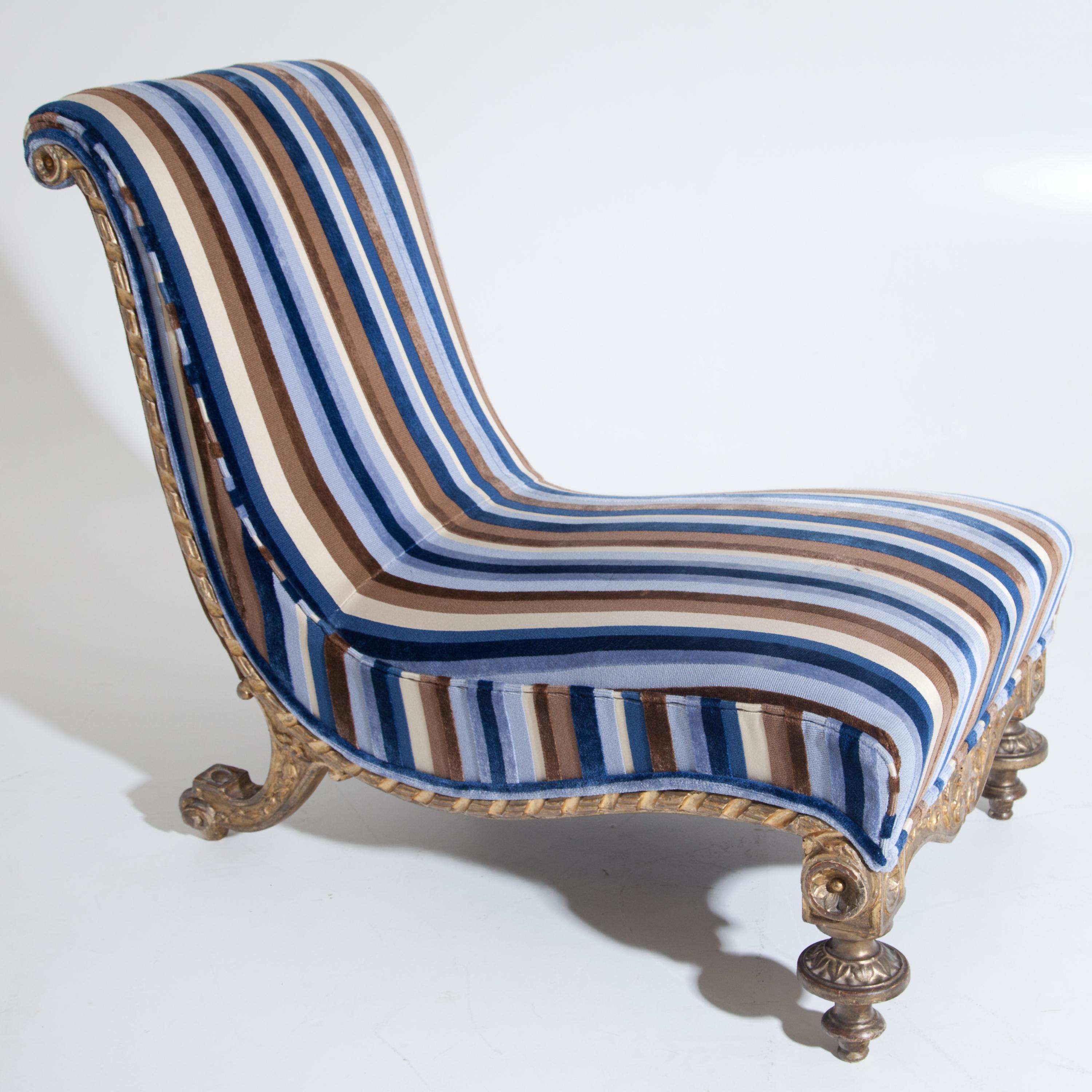 Gilt Lounge Chair, Italy/Lucca, circa 1825-1830 2