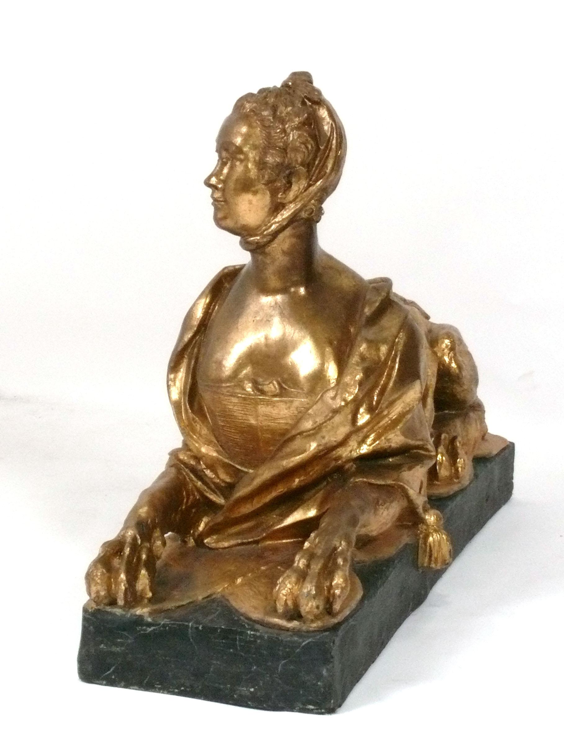Esfinge Dorada Madame Pompadour Francés en venta