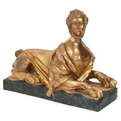 Gilt Madame Pompadour Sphinx