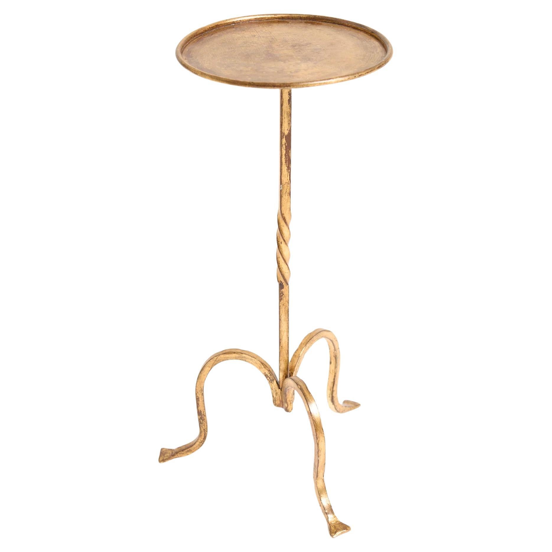 Gilt Martini Table