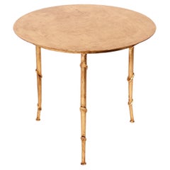 Gilt Metal Side Table