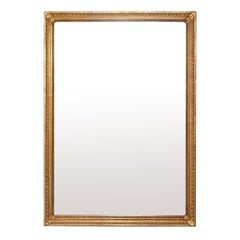 Vergoldeter Spiegel, 48" x 34", Goldvergoldet, Hollywood-Regency-Stil