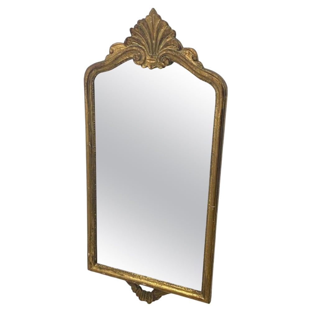 Specchio dorato, in Wood, patina antica, Francia, XIX secolo