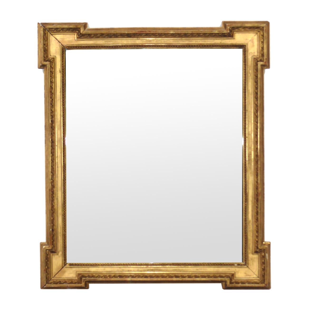 Dorato Specchi Gilt del The Carlyle Hotel NYC - Due disponibili in vendita