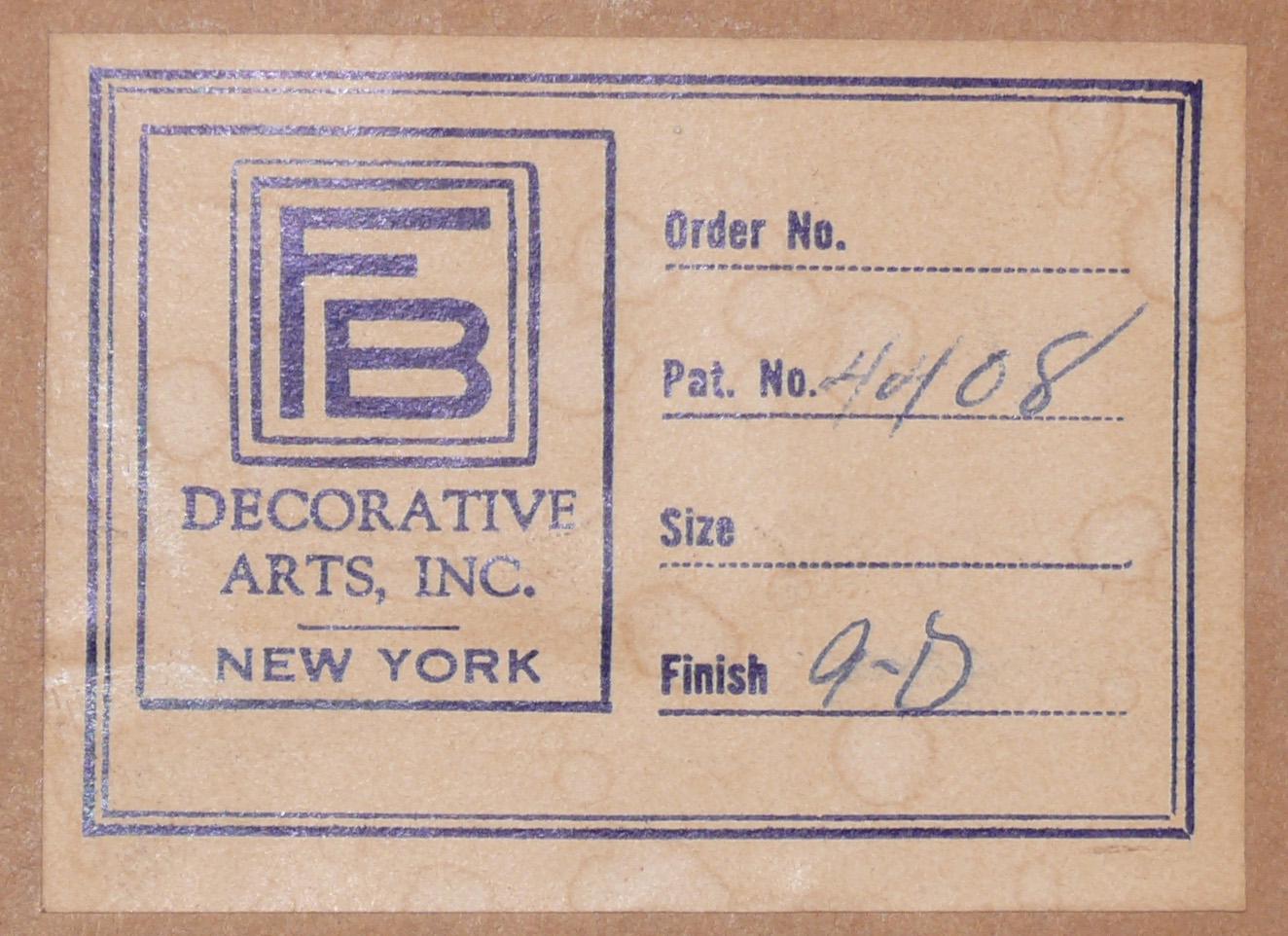 Metà XX secolo Specchi Gilt del The Carlyle Hotel NYC - Due disponibili in vendita