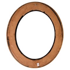 Gilt Oval Antique Frame