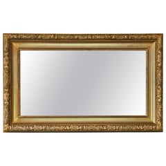 Gilt Overmantle or Wall Mirror