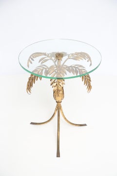 Gilt Palm Tree Coffee Table by Hans Kögl