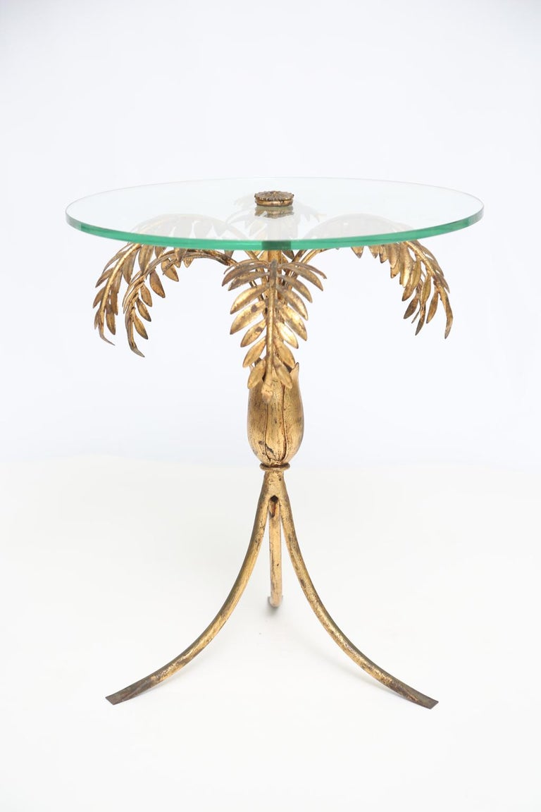 Gilt Palm Tree Coffee Table by Hans Kögl at 1stDibs
