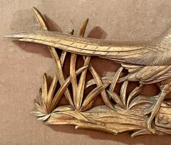 Gilt Pheasant Wall Hanging