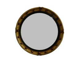Gilt Regency Convex Mirror, English, circa 1840