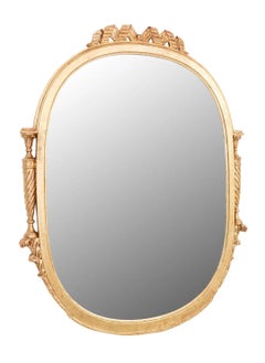 Gilt Shield Mirror