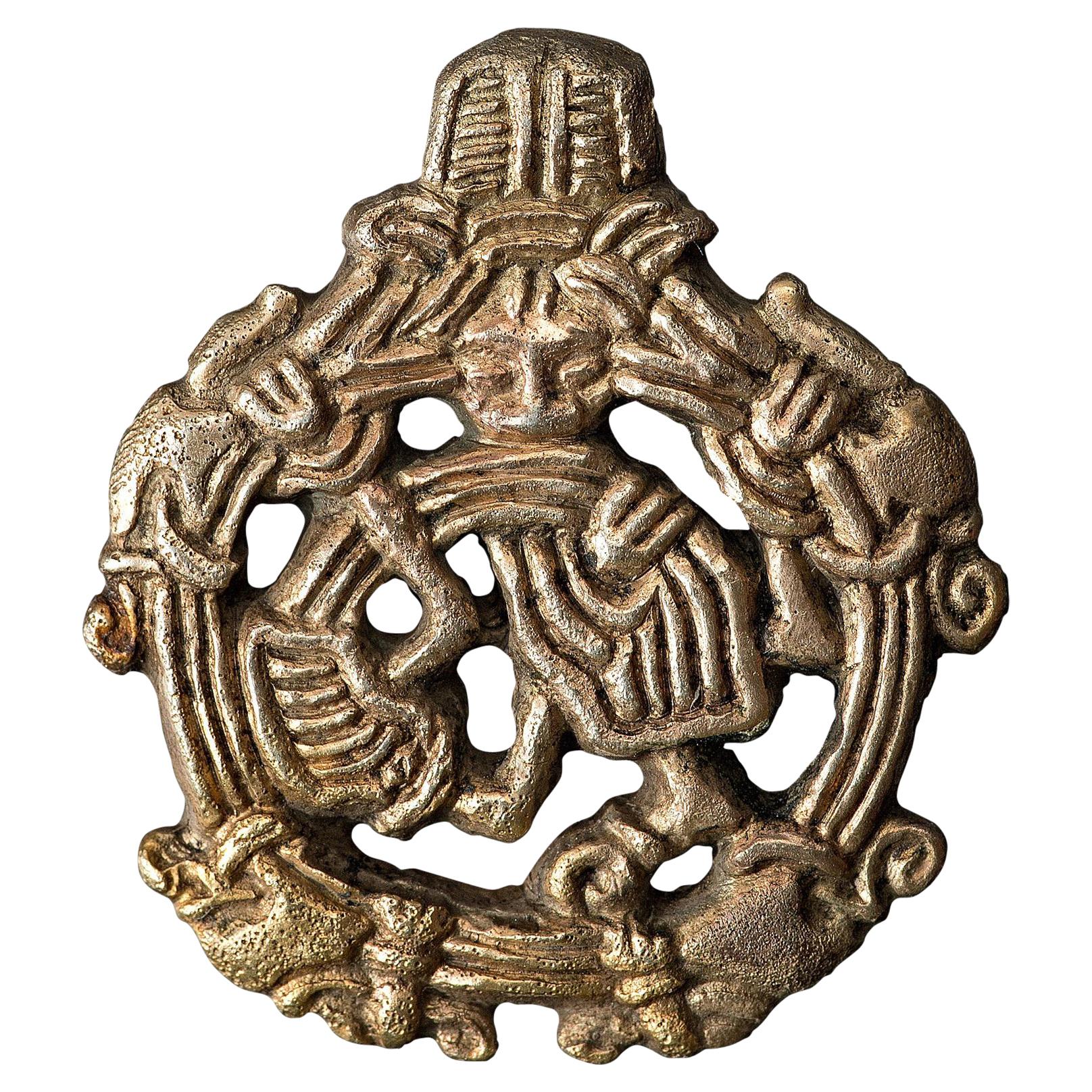 Gilt Silver Viking Pendant, 10th-11th Century