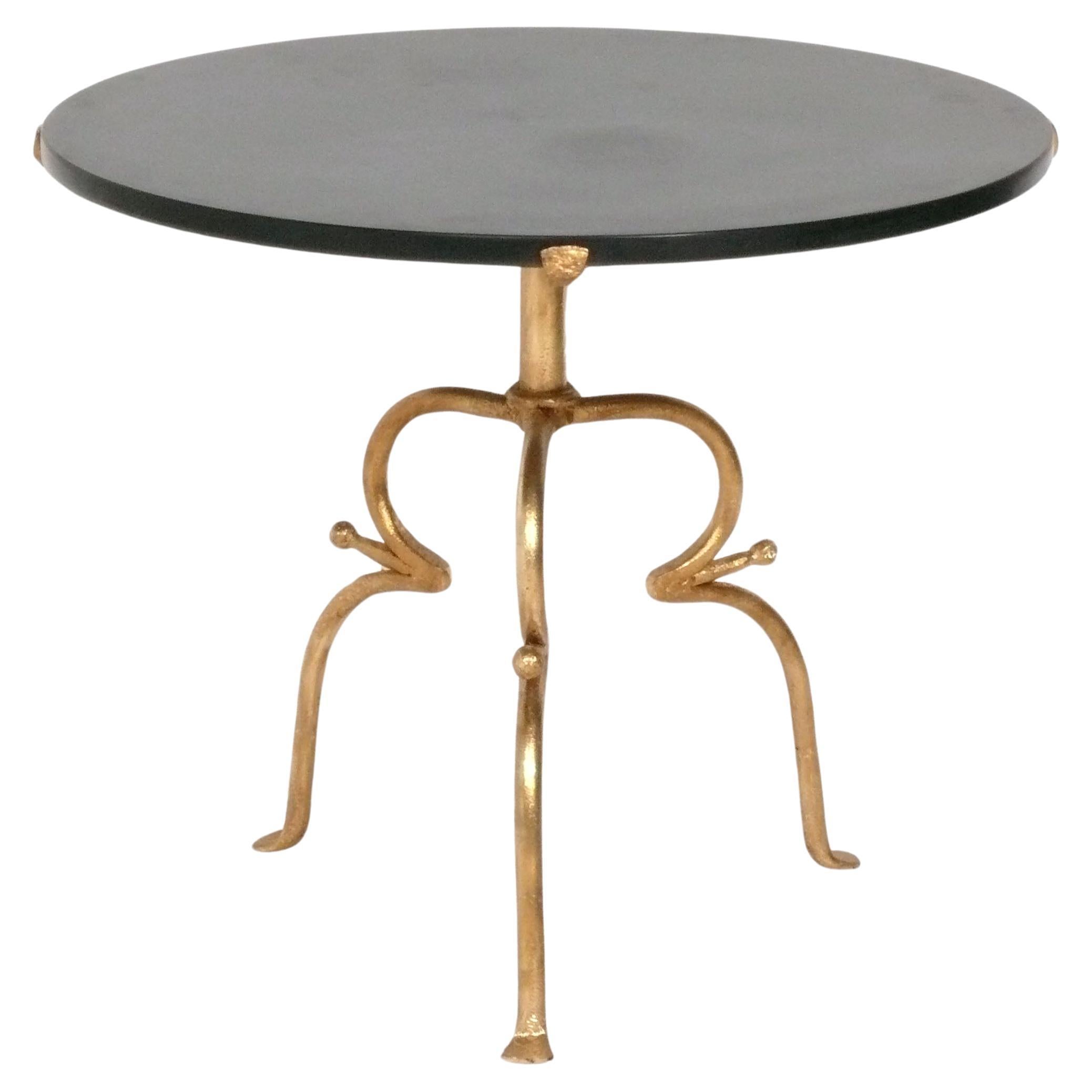 Gilt Slate Top Table Italy circa 1950s