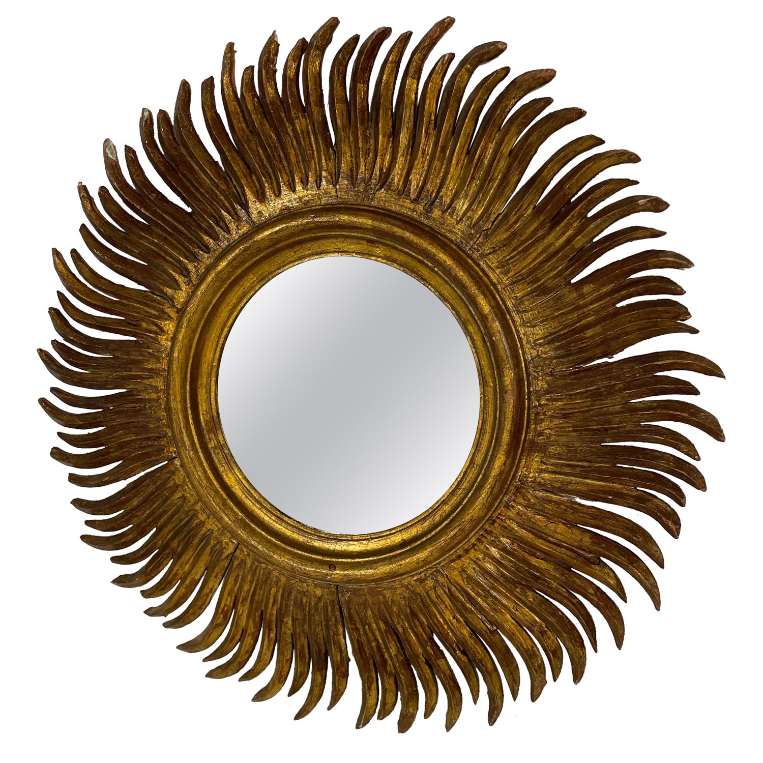 Gilt starburst mirror