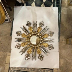 Gilt Sunburst Mirror