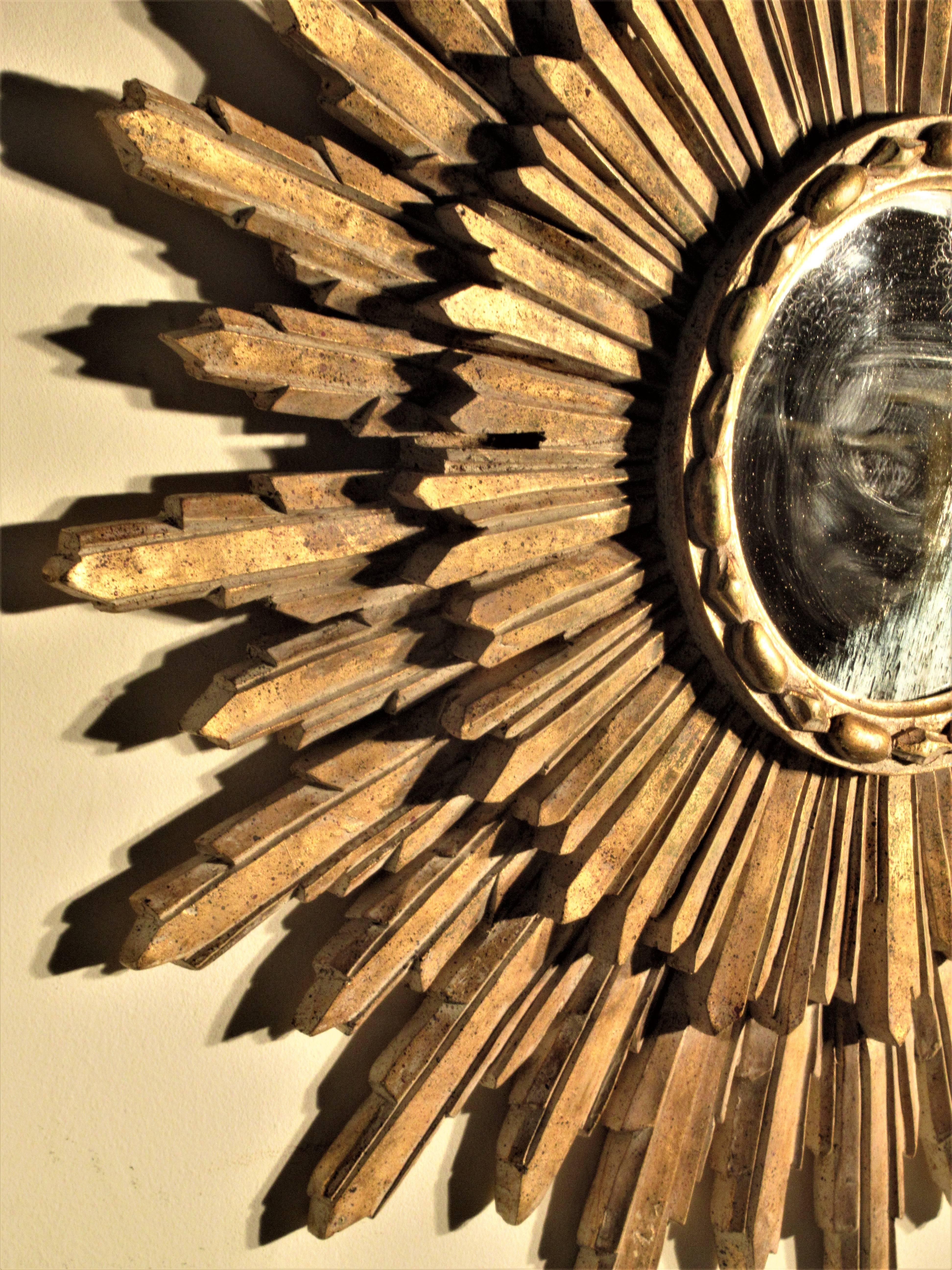 Gilt Sunburst Mirror 1