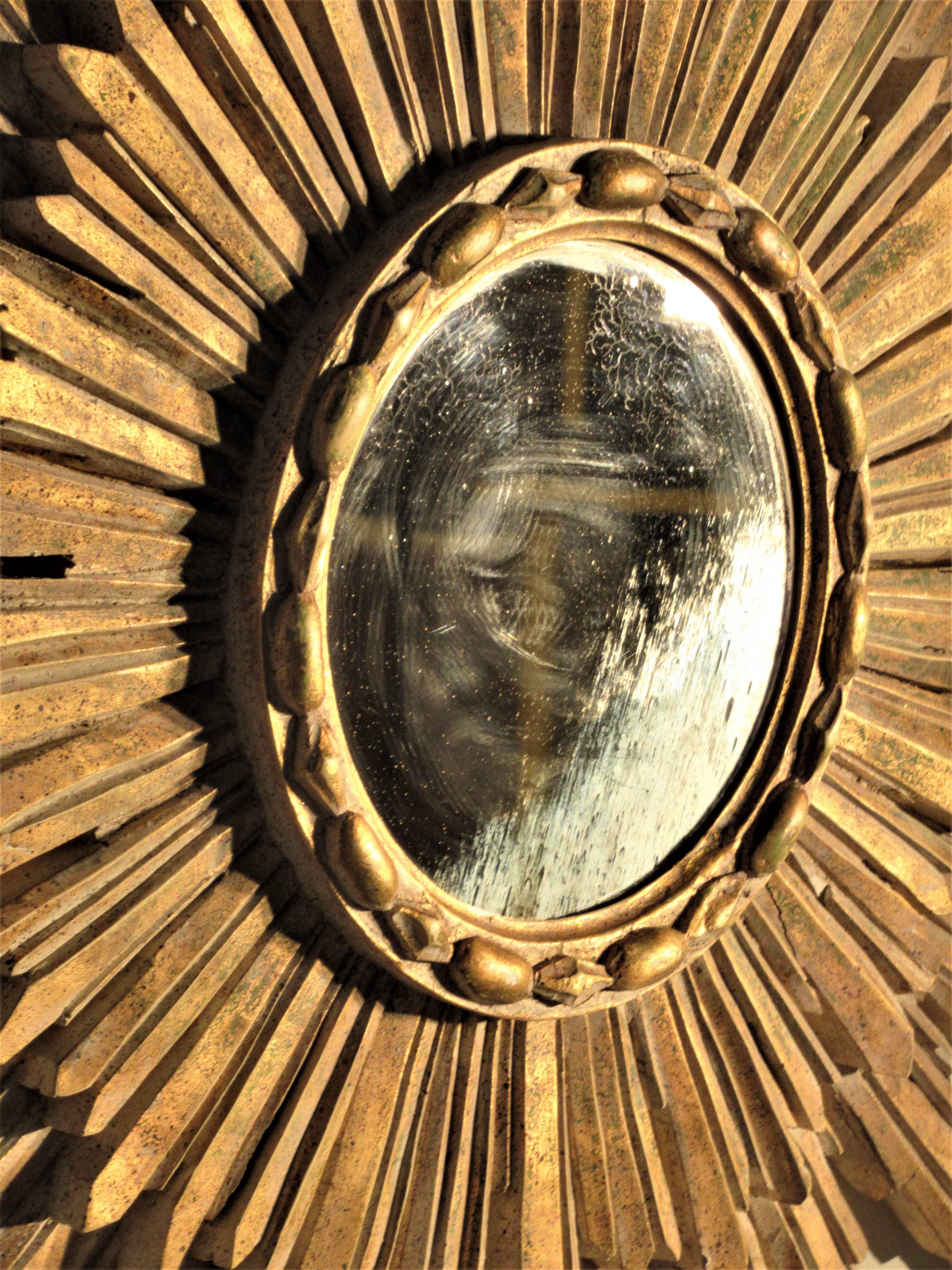 Gilt Sunburst Mirror 4